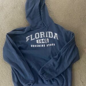 Florida Sunshine State Blue Hoodie